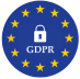 GDPR compliance badge indicating Databrain’s adherence to EU data protection standards